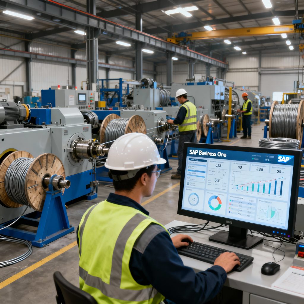 SAP Business One for Cables Manufacturing Industry