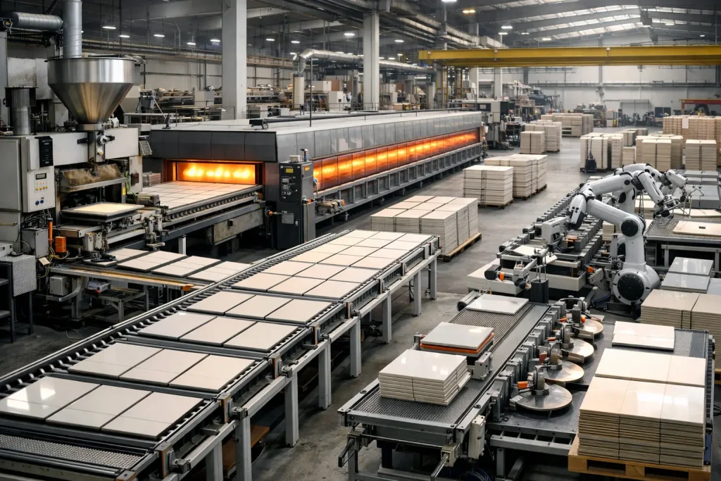 ERP for ceramics&tiles manufacturing industry